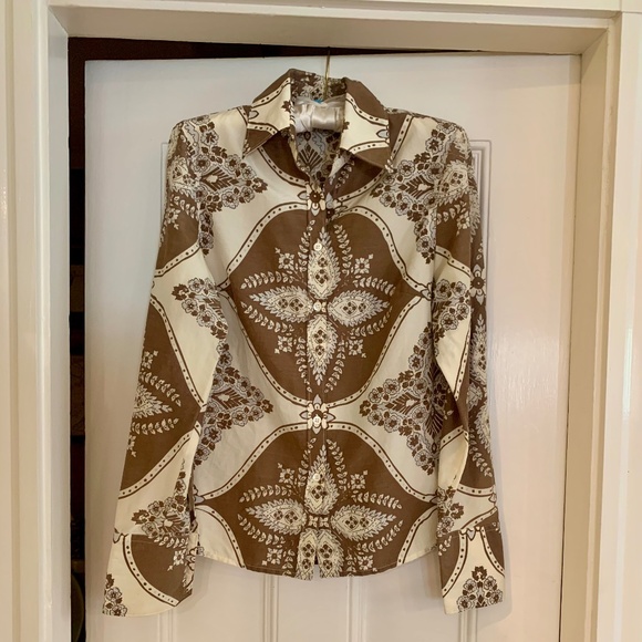 J. McLaughlin button up shirt - Picture 1 of 4